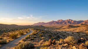 Imperial County desert landscape during optimal visiting season